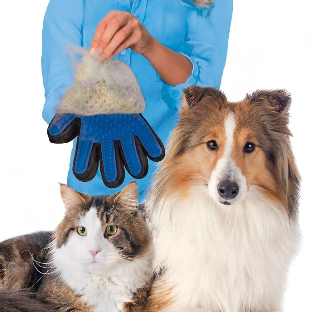 Pflegehandschuh für Hunde und Katzen